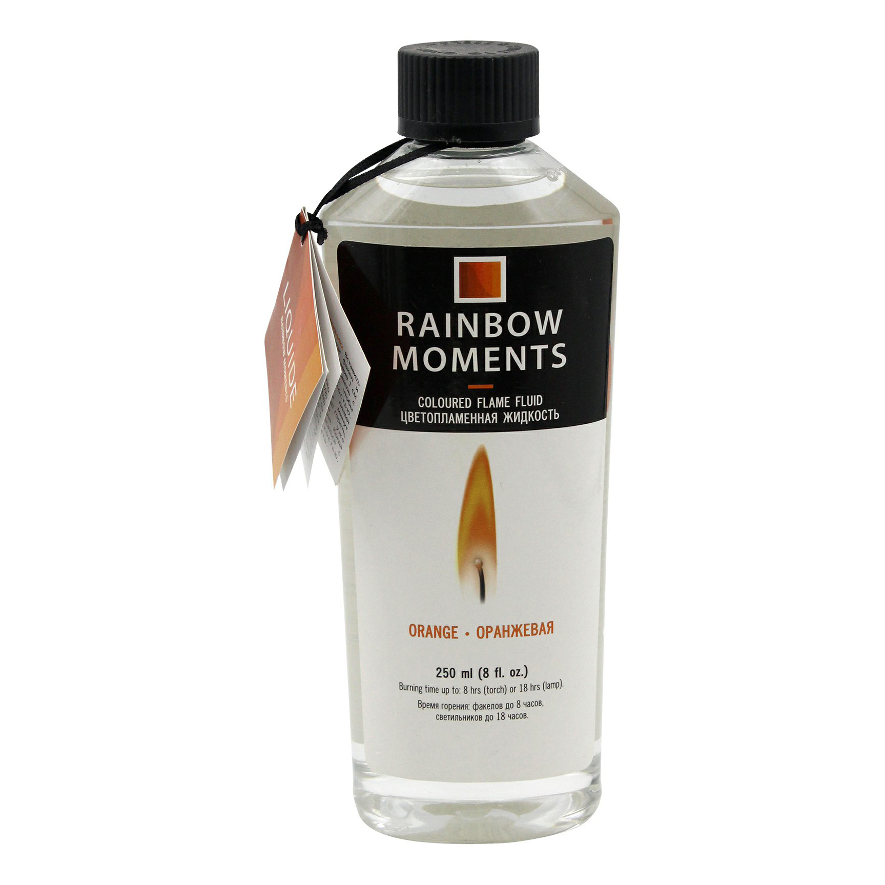 

Жидкость Rainbow Moments цветопламенная оранжевая 250 мл