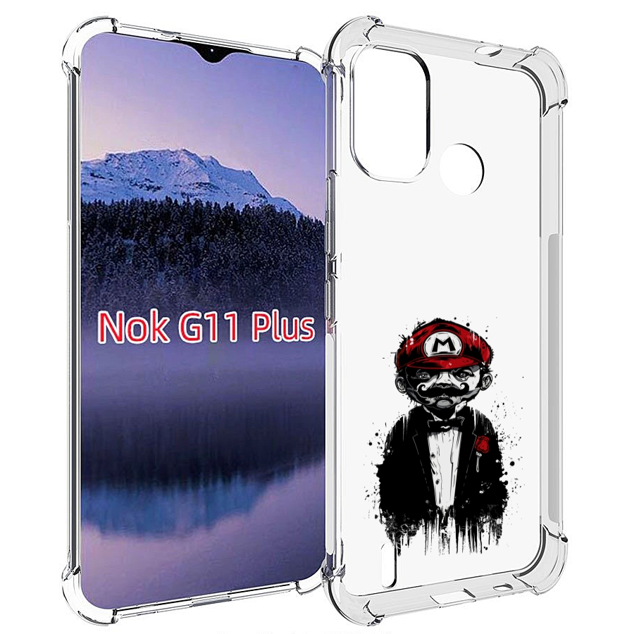 

Чехол MyPads марио для Nokia G11 Plus, Прозрачный, Tocco