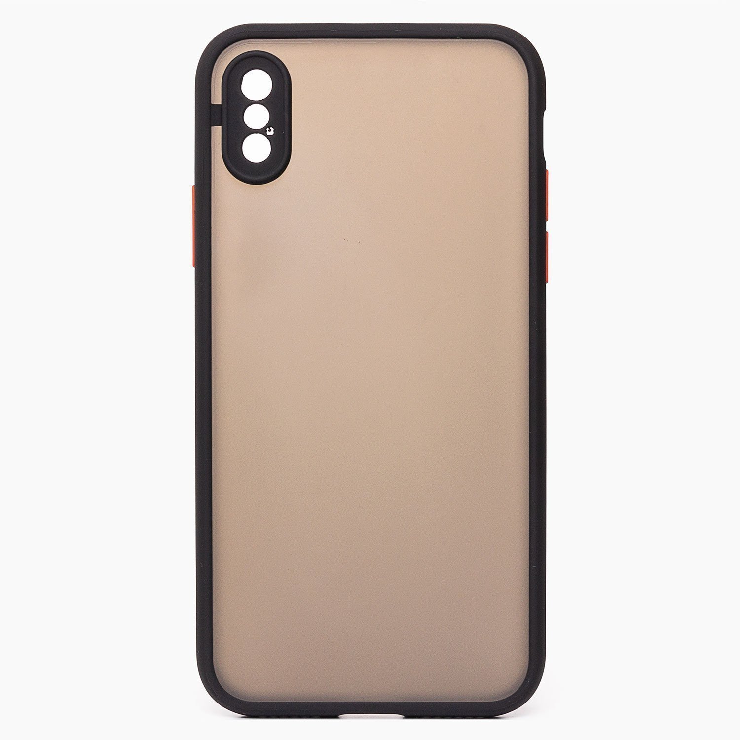 

Чехол накладка PC041 BaseMarket для Apple iPhone X (черный)