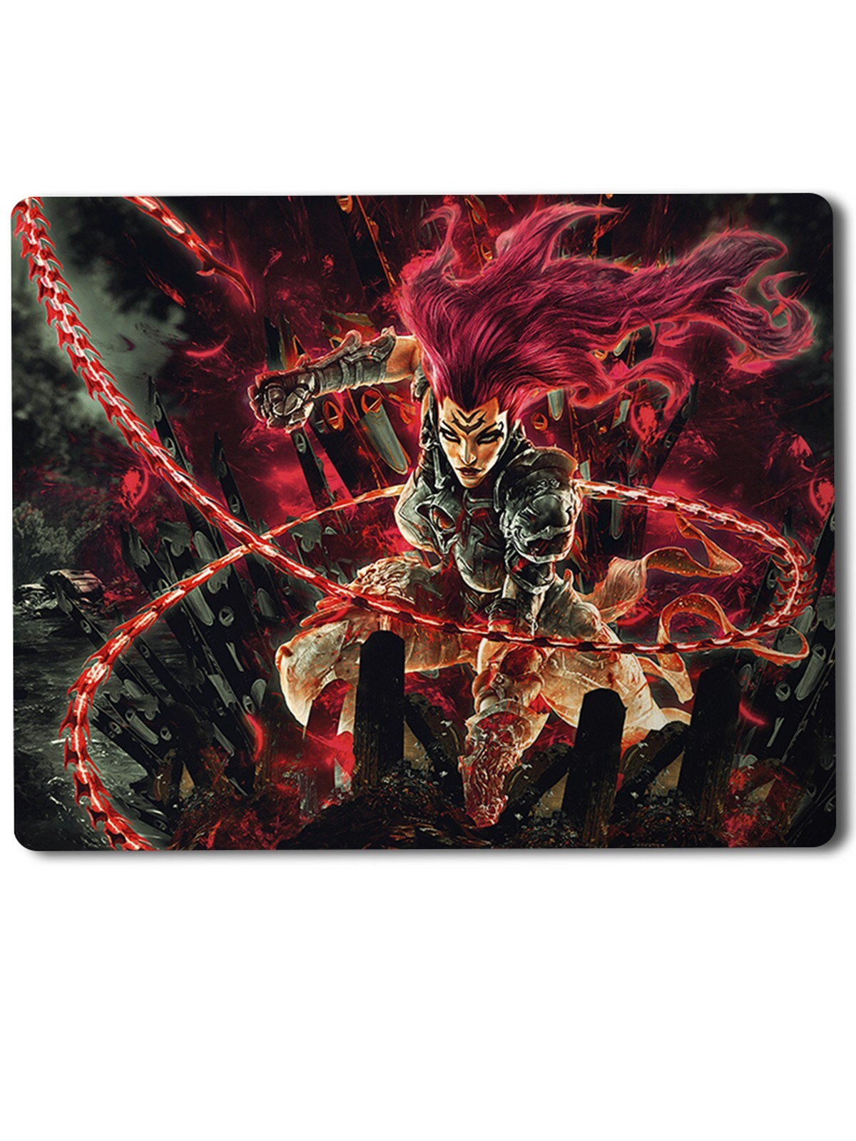 

Геймерский коврик Darksiders 1, Darksiders (персонаж, ярость, фурри, дарксайдерс, deadly sins)-1