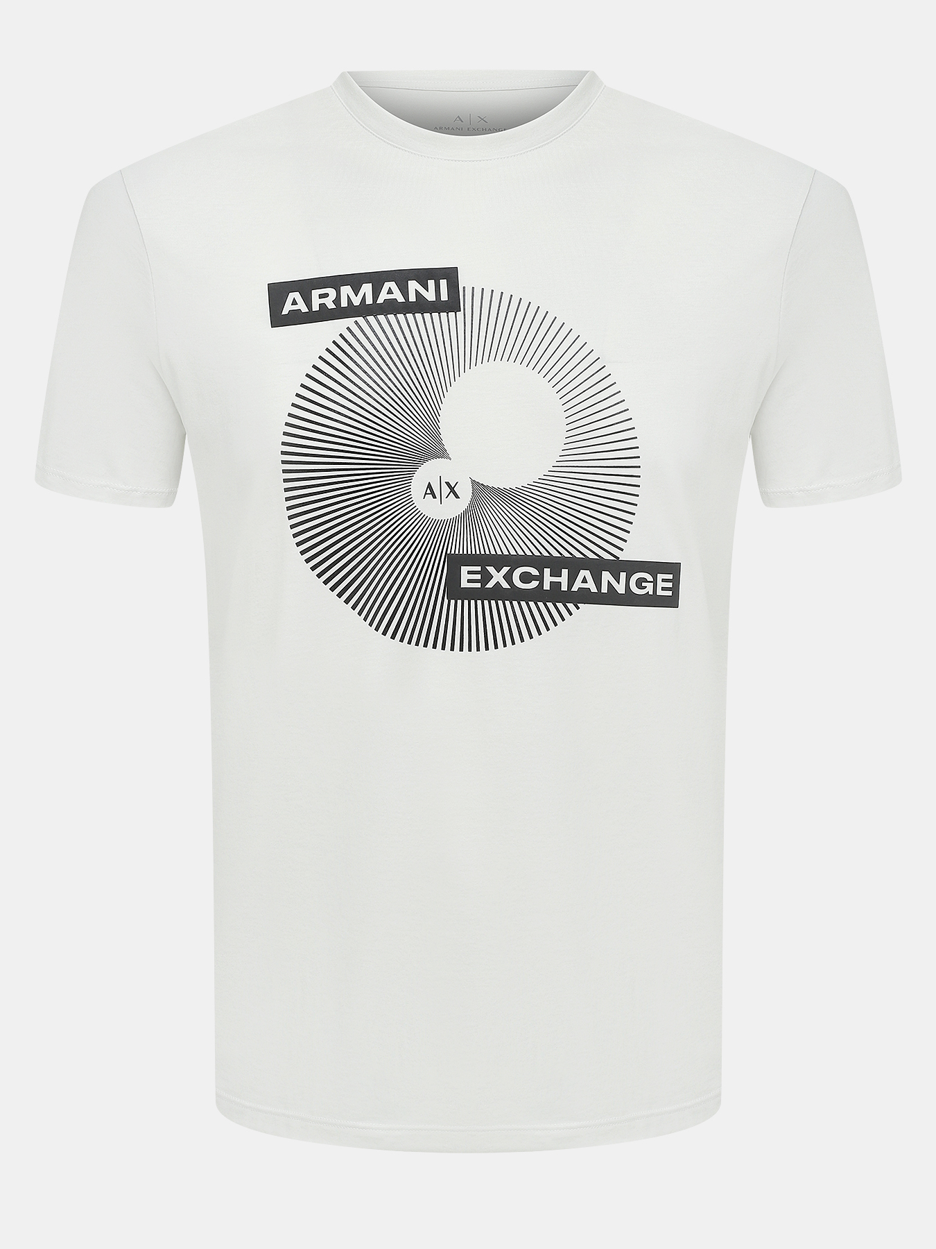 

Футболка мужская Armani Exchange 486416 белая 48-50 RU, Белый, 486416