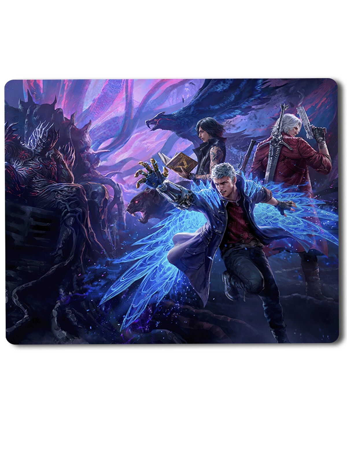 

Геймерский коврик Devil May Cry 1, Devil May Cry(Дэвил мэй край, дантэ, неро, слешэр, меч)-1