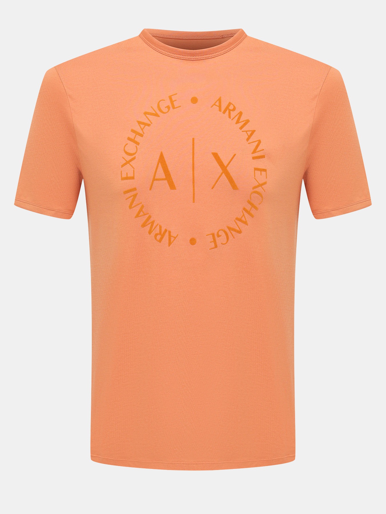 

Футболка мужская Armani Exchange 486429 оранжевая 46-48 RU, Оранжевый, 486429