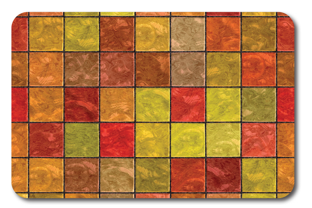 

Коврик для ванной комнаты 68x45 Красный Veragio CARPET VR.CPT-7200.09