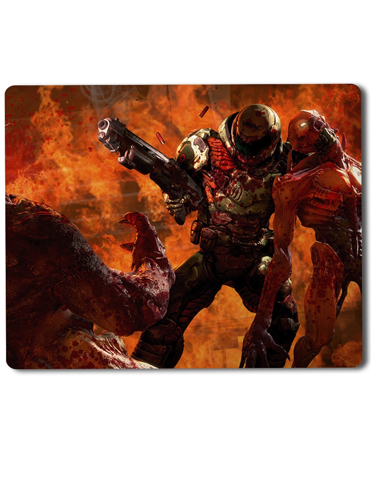 

Геймерский коврик Doom 12, Doom (doom eternal, дум, игра, ад, демоны, культовое) -12