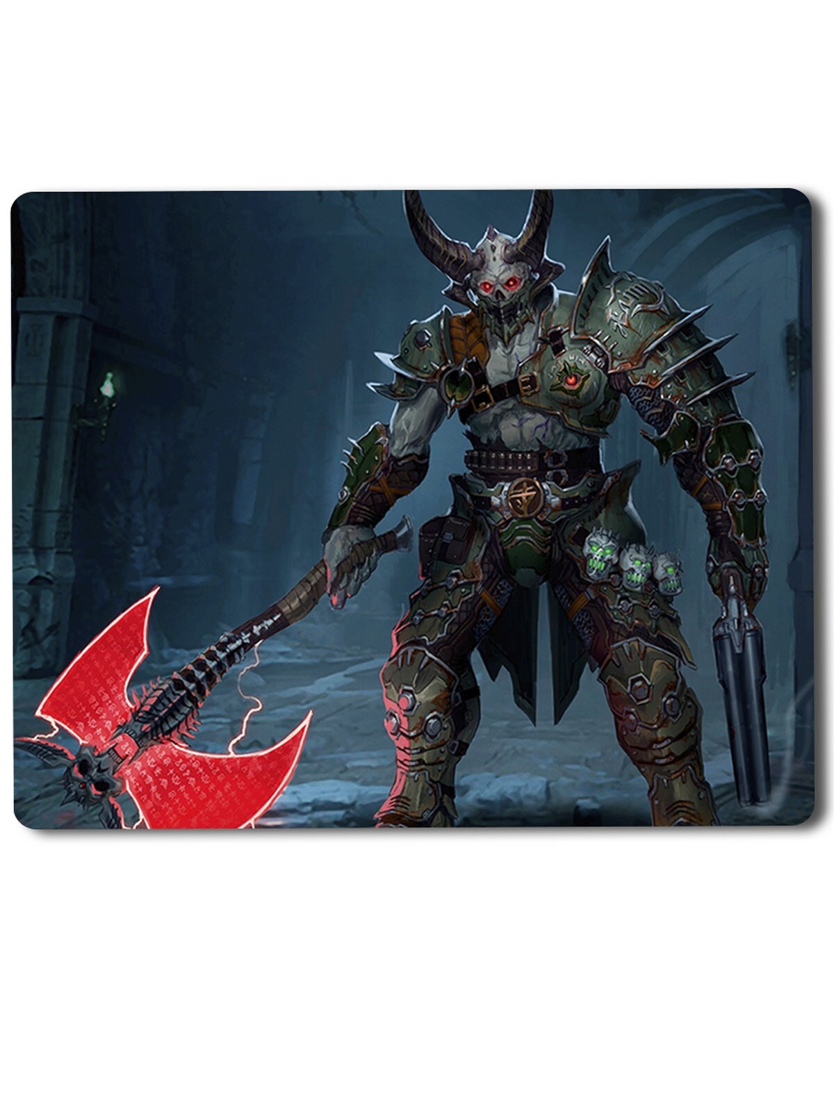 

Геймерский коврик Doom 3, Doom (doom eternal, дум, игра, ад, демоны, культовое) -3