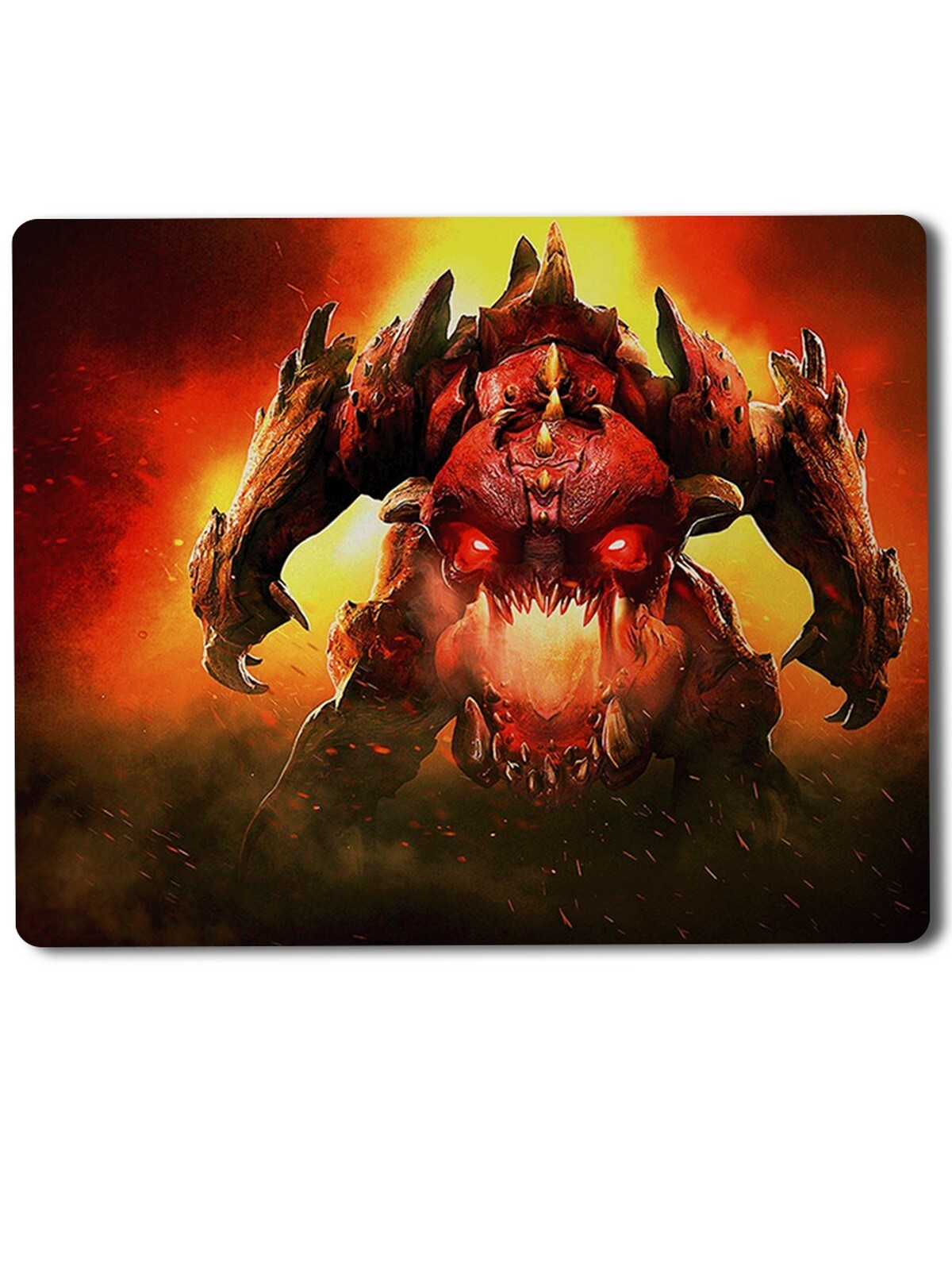 

Геймерский коврик Doom 5, Doom (doom eternal, дум, игра, ад, демоны, культовое) -5