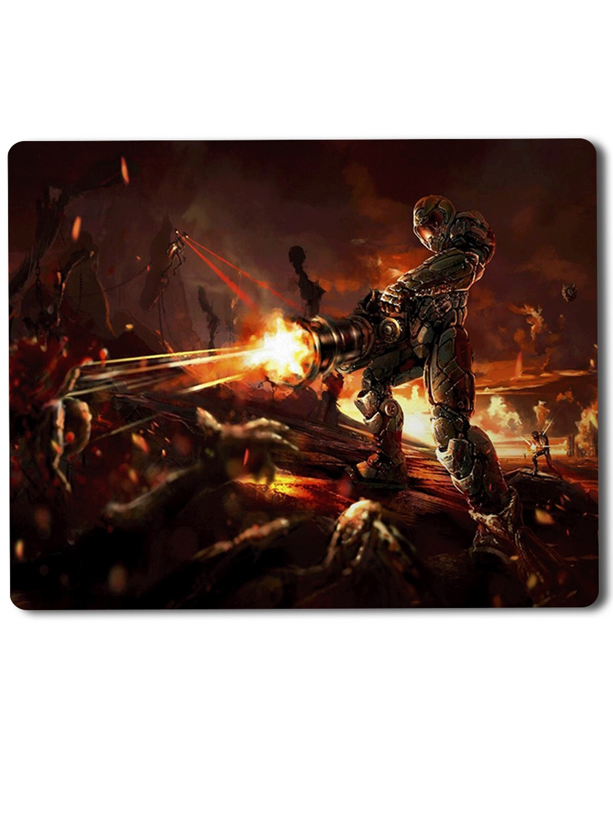 

Геймерский коврик Doom 7, Doom (doom eternal, дум, игра, ад, демоны, культовое) -7
