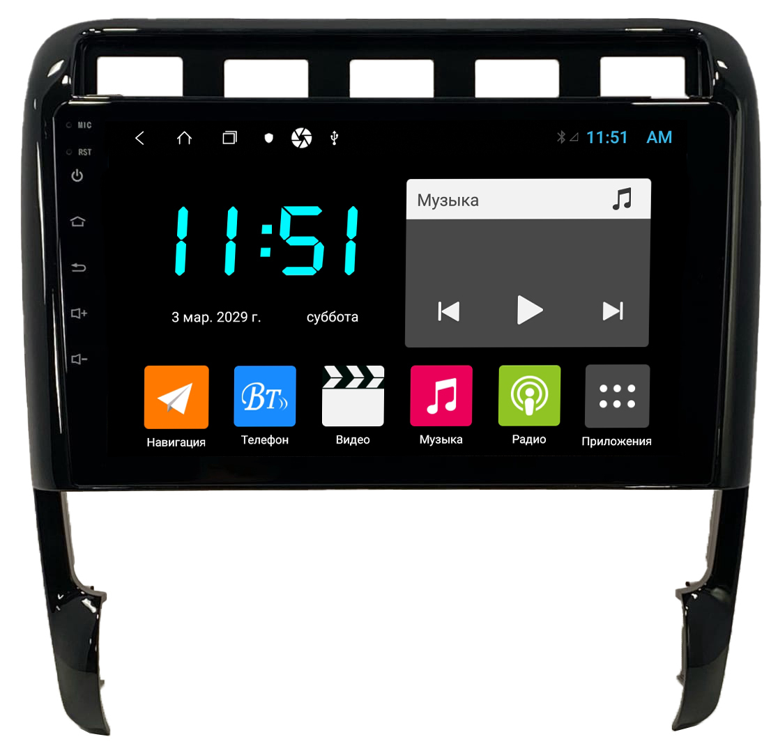 Штатная автомагнитола Zenith Porshe Cayene Порш Кайен 2002-2010 Android 12 464GB 3290700₽