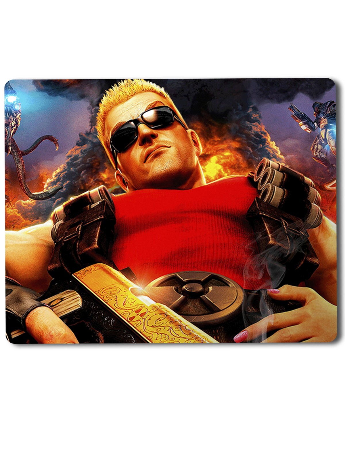 

Геймерский коврик Duke Nukem 2, Duke Nukem(Дюк Нюкем, крутой, боец, шутер, doom)-2