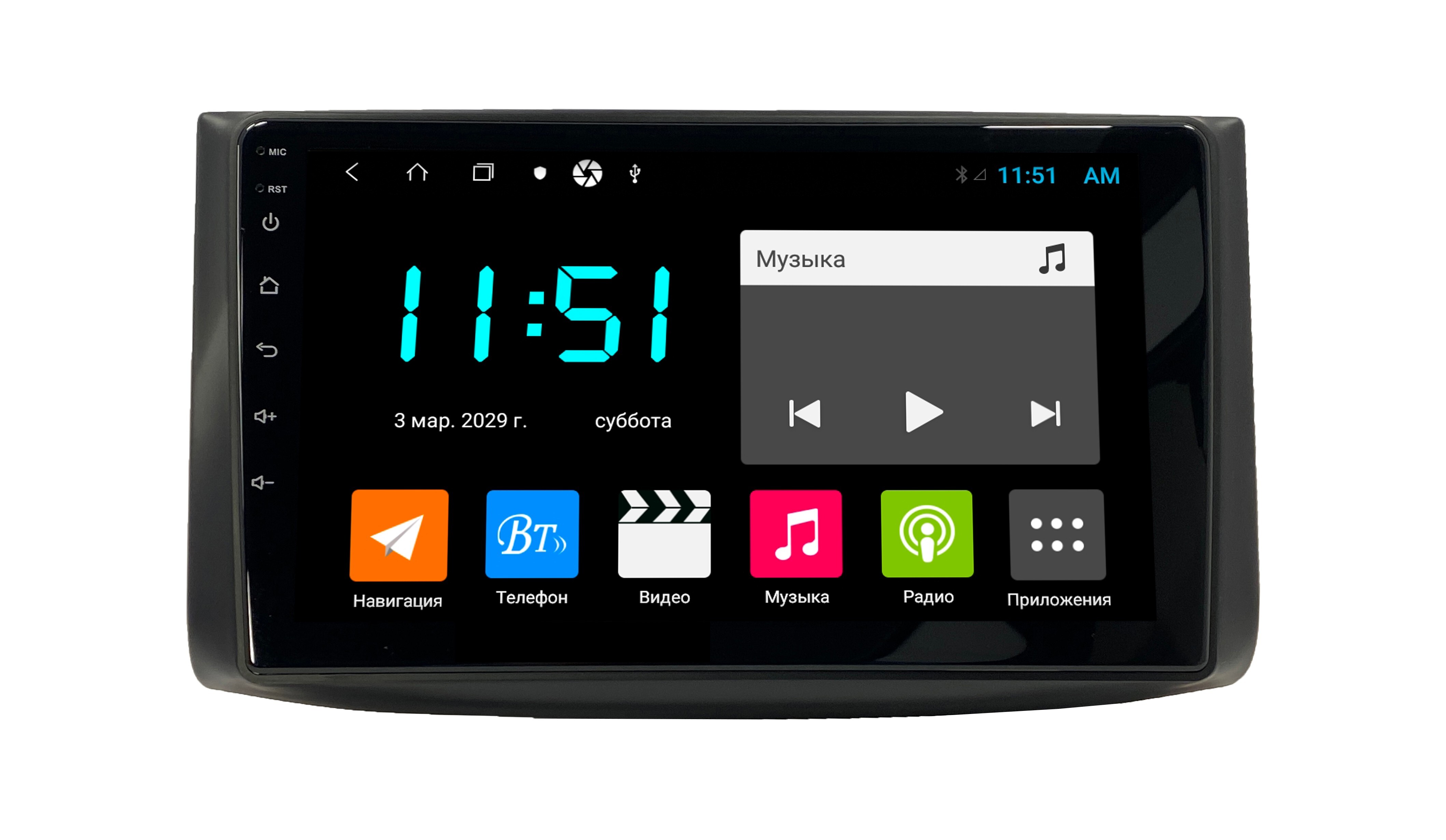 Штатная автомагнитола Zenith Chevrolet Aveo Android 12 464GB Мультируль ШГУ 3021300₽