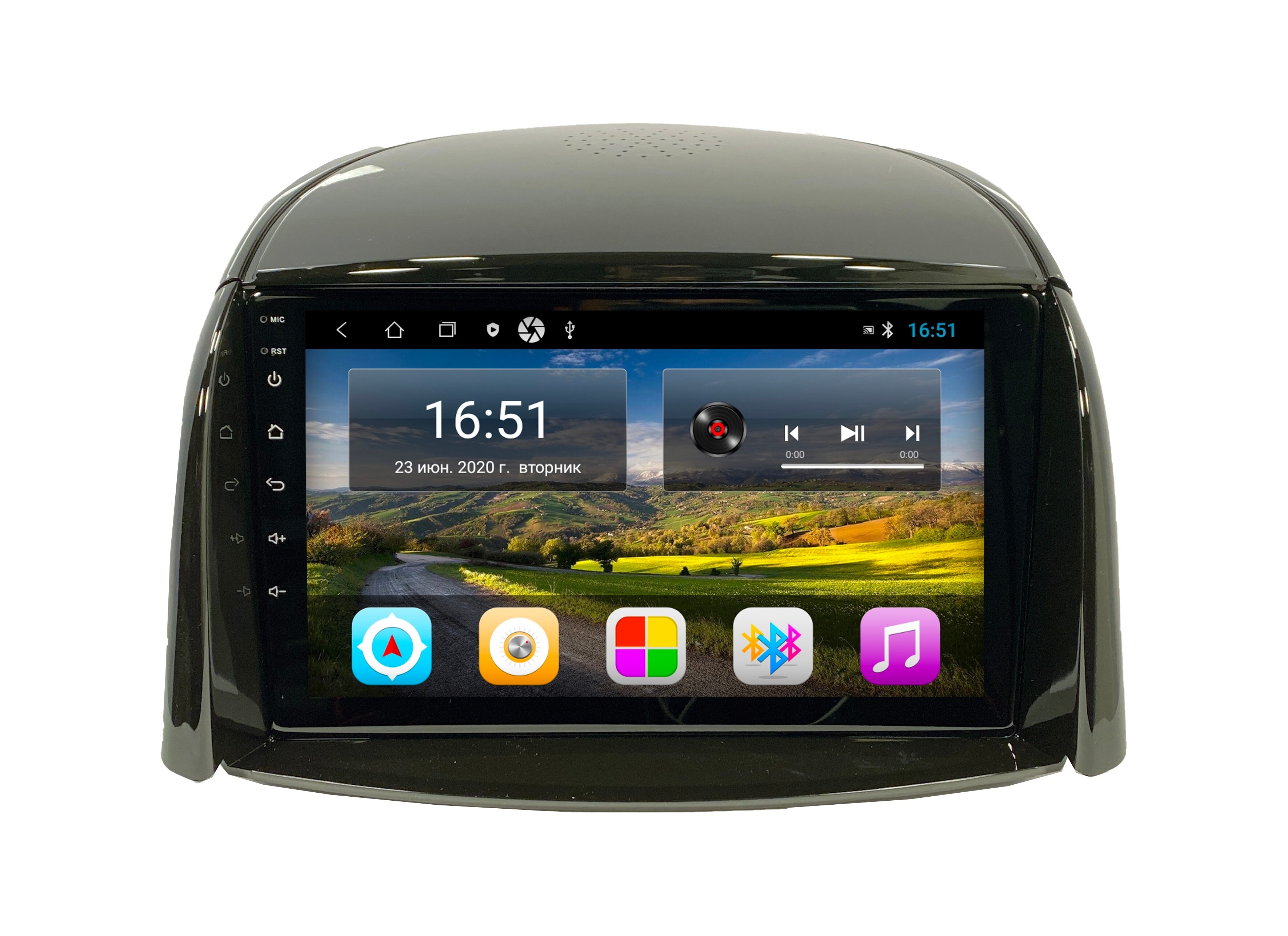 Штатная автомагнитола Zenith Renault Koleos, 2/32GB, Android 12 / Мультируль / ШГУ /
