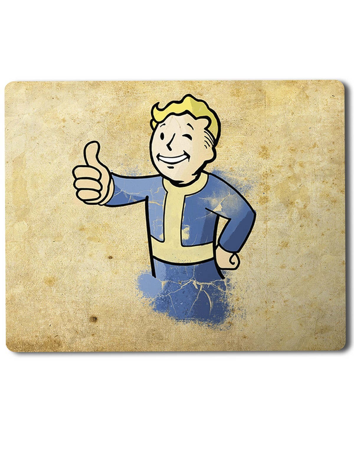 

Игровой коврик для мыши Fallout 4, Fallout (Фаллаут, выживание, зомби, Курьер) 4