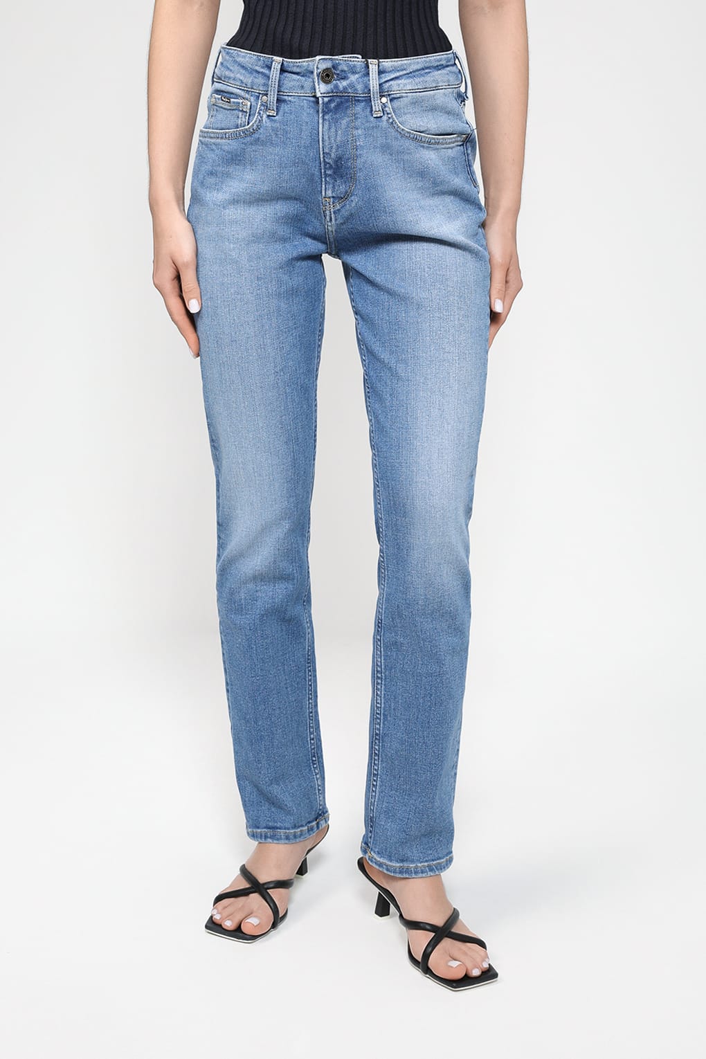 

Джинсы женские Pepe Jeans PL204164GW30 синие 26, Синий, PL204164GW30