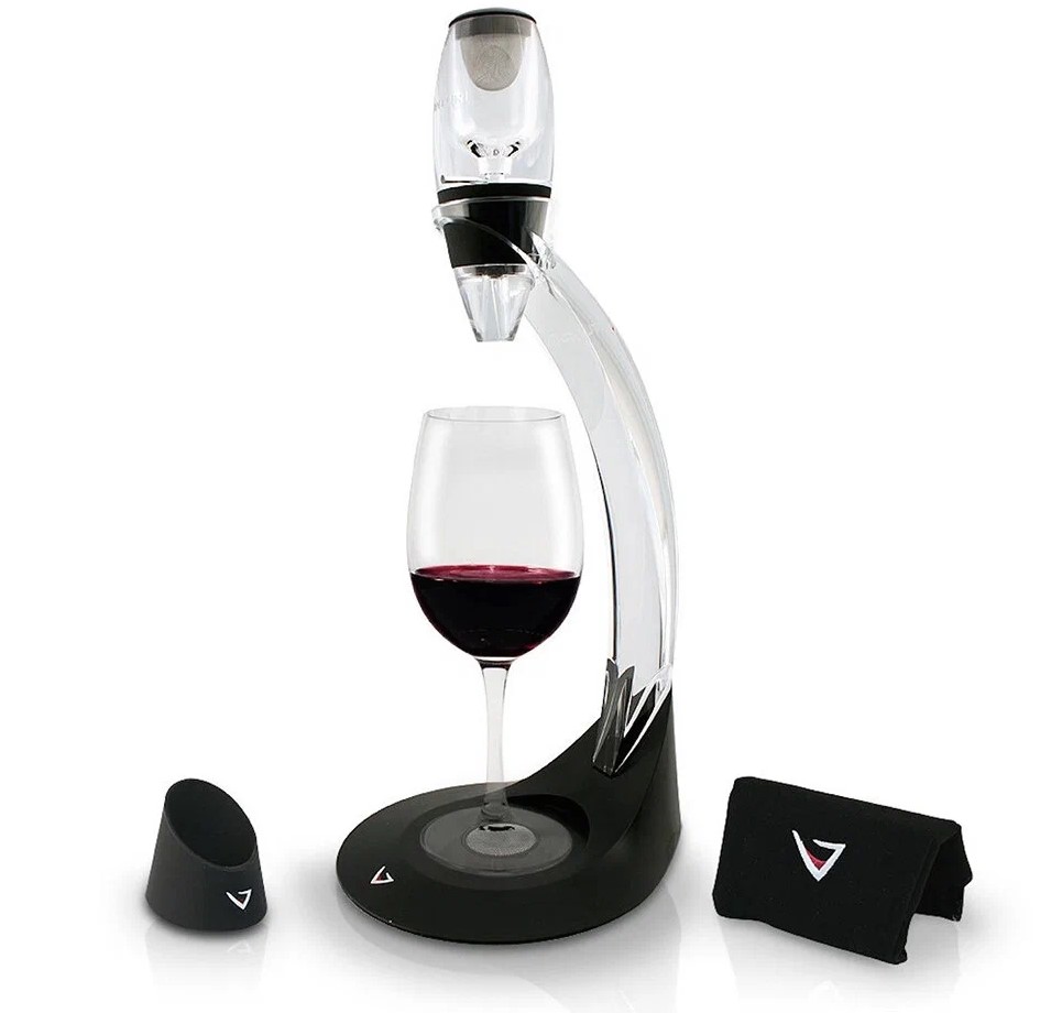Аэратор на подставке для красного вина Vinturi Red Wine Aerator & Tower Set