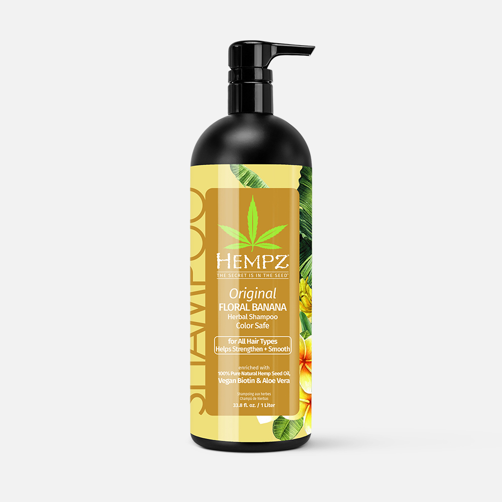 Шампунь для волос Hempz Original Floral Banana 1 л