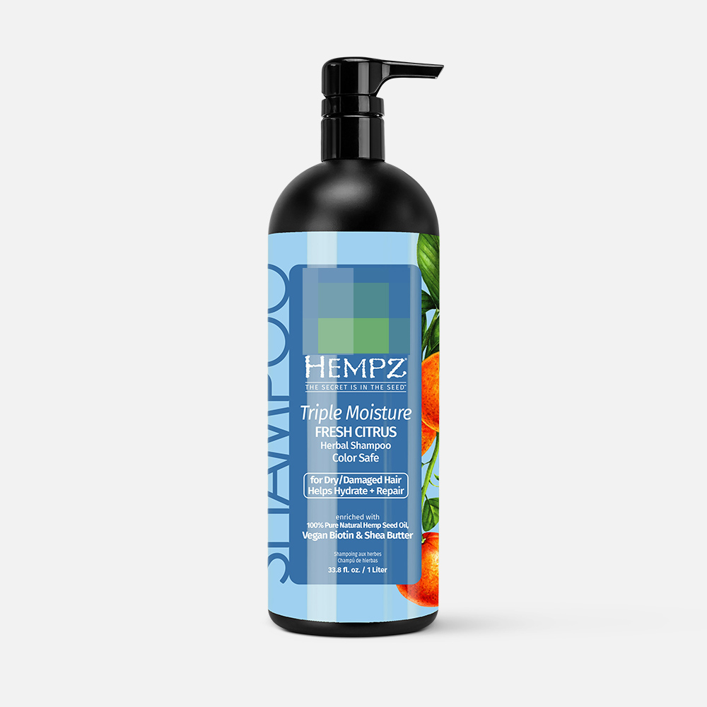 Шампунь для волос Hempz Triple Moisture Fresh Citrus 1 л 5920₽