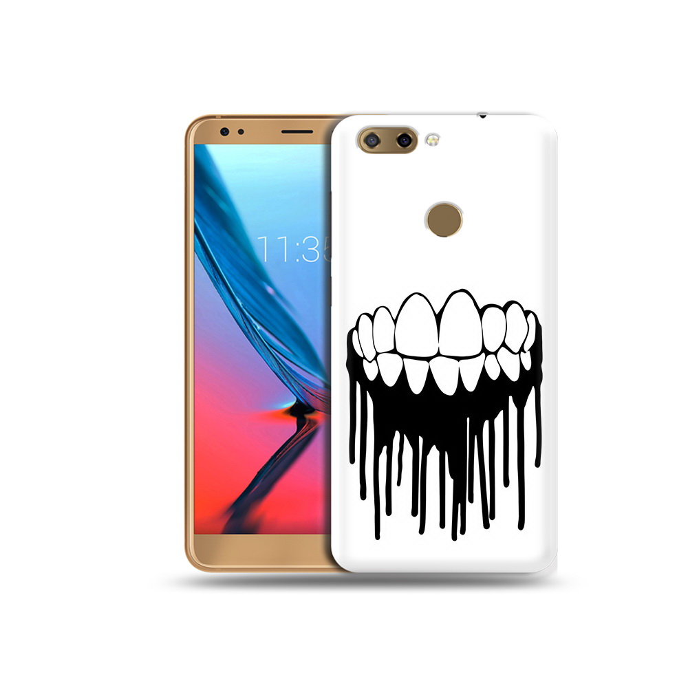 

Чехол MyPads Tocco для ZTE Blade V9 зубы (PT106427.464.372), Прозрачный, Tocco