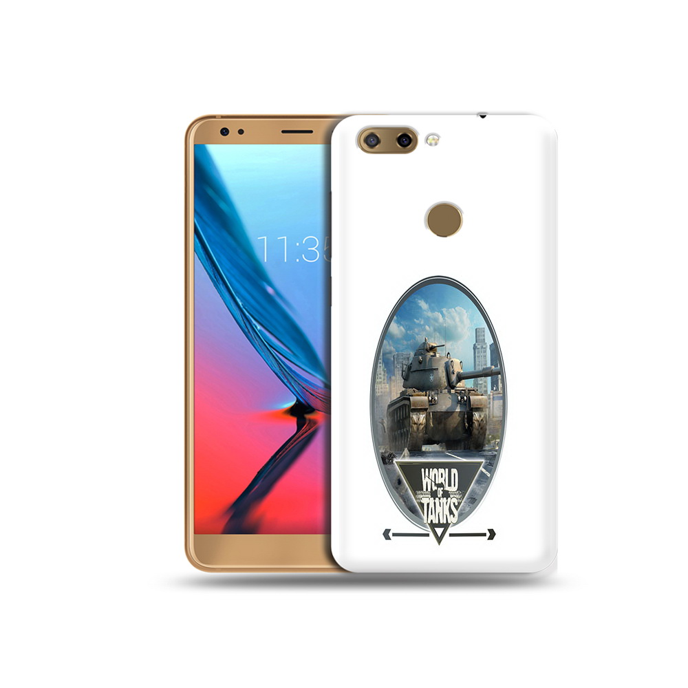 

Чехол MyPads Tocco для ZTE Blade V9 игра с танками (PT106427.464.375), Прозрачный, Tocco