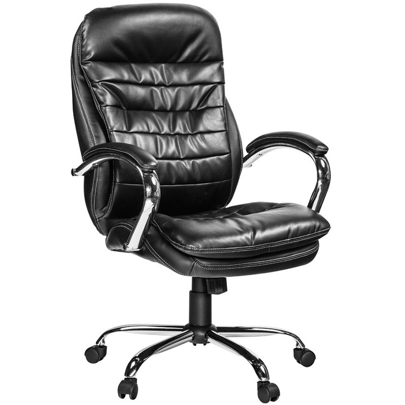 фото Кресло bn_dp_руководителя echair-515 rt рецикл.кожа черная, easy chair