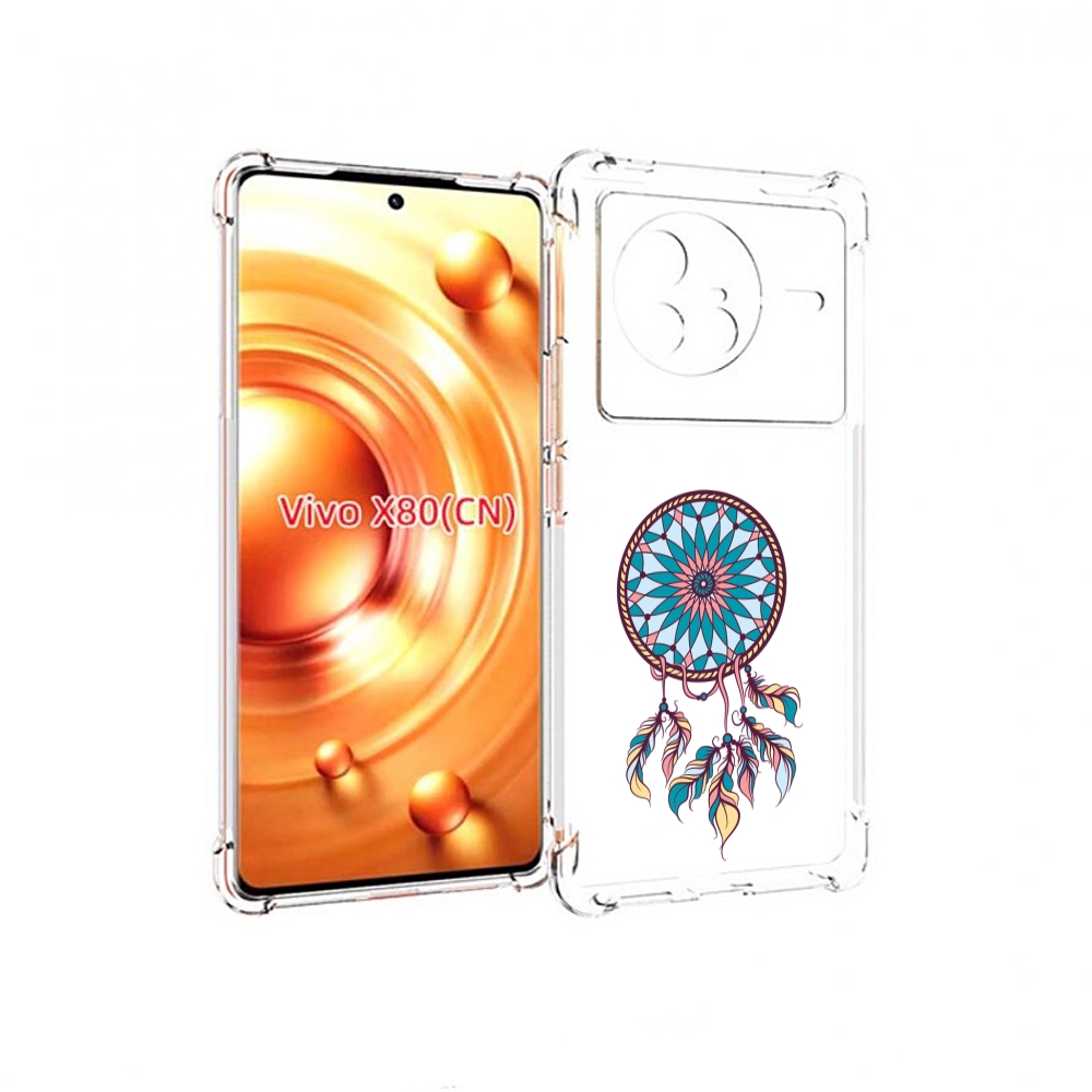 

Чехол Mypads Ловец Снов Синий Для Vivo X80, Прозрачный, Tocco