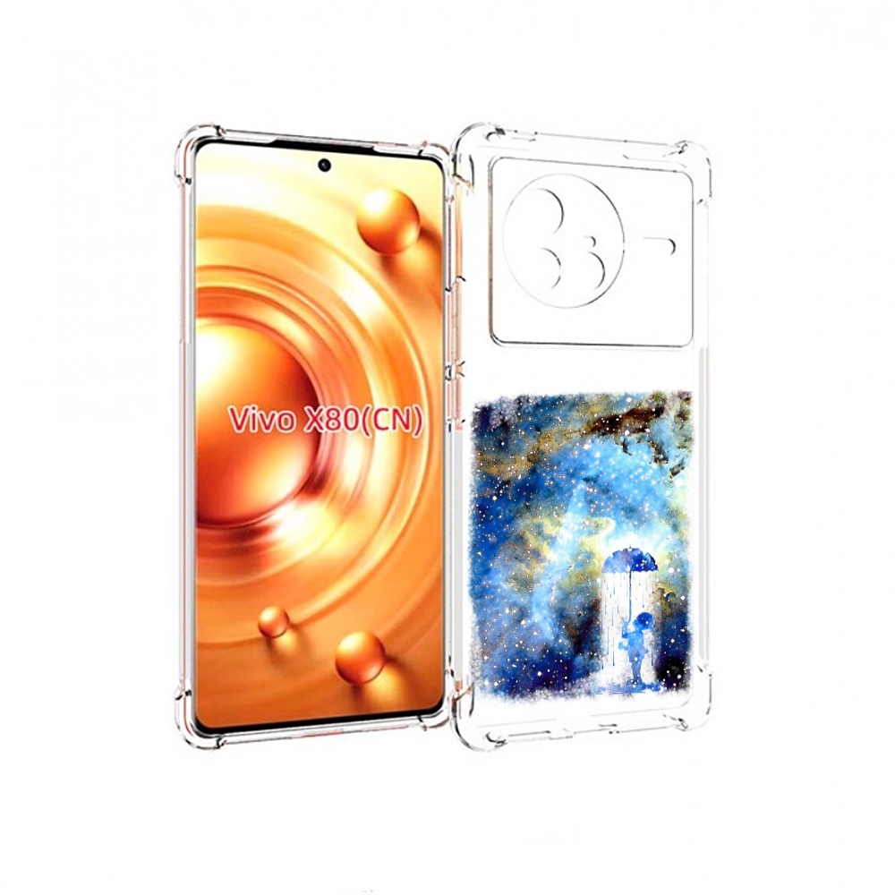 

Чехол Mypads Мальчик В Небе Для Vivo X80, Прозрачный, Tocco