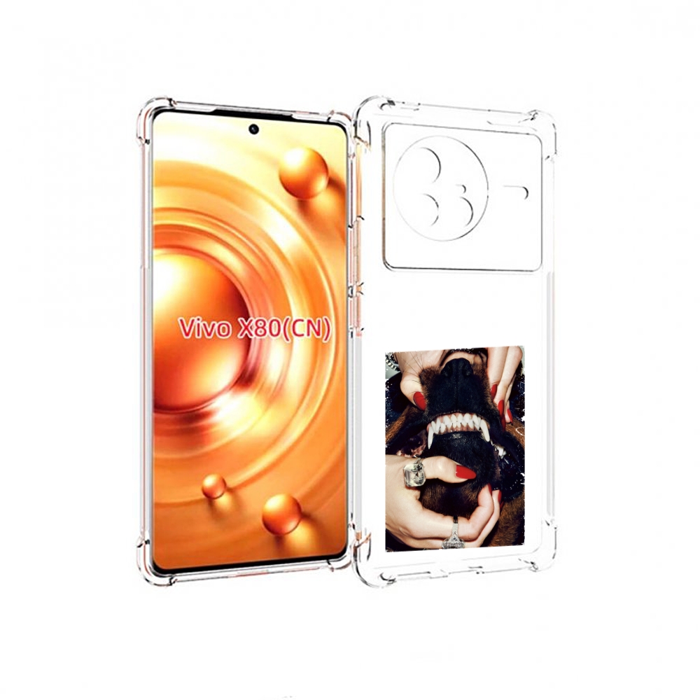 

Чехол Mypads Маникюр Для Vivo X80, Прозрачный, Tocco