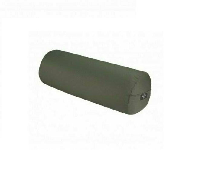 

Валик Hugger Mugger Round Yoga Bolster оливковый