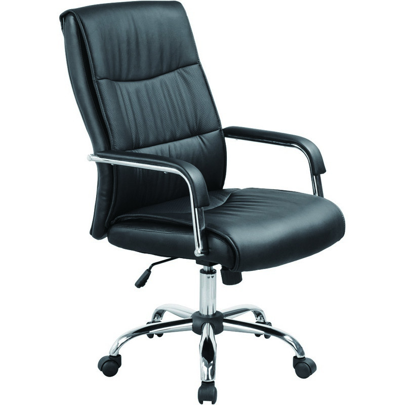 фото Кресло bn_dt_руководителя echair-509 tpu к/з черный, хром easy chair