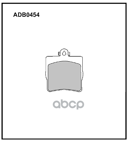 

Тормозные колодки ALLIED NIPPON задние дисковые ADB0454