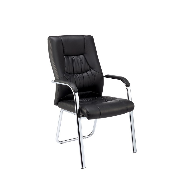 фото Конференц-кресло bn_tq_echair-807 vpu кожзам черный, хром easy chair