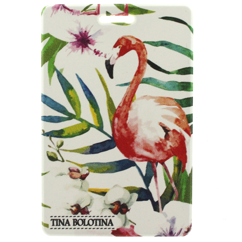 

Обложка для проездного унисекс Tina Bolotina PRO-053 Фламинго