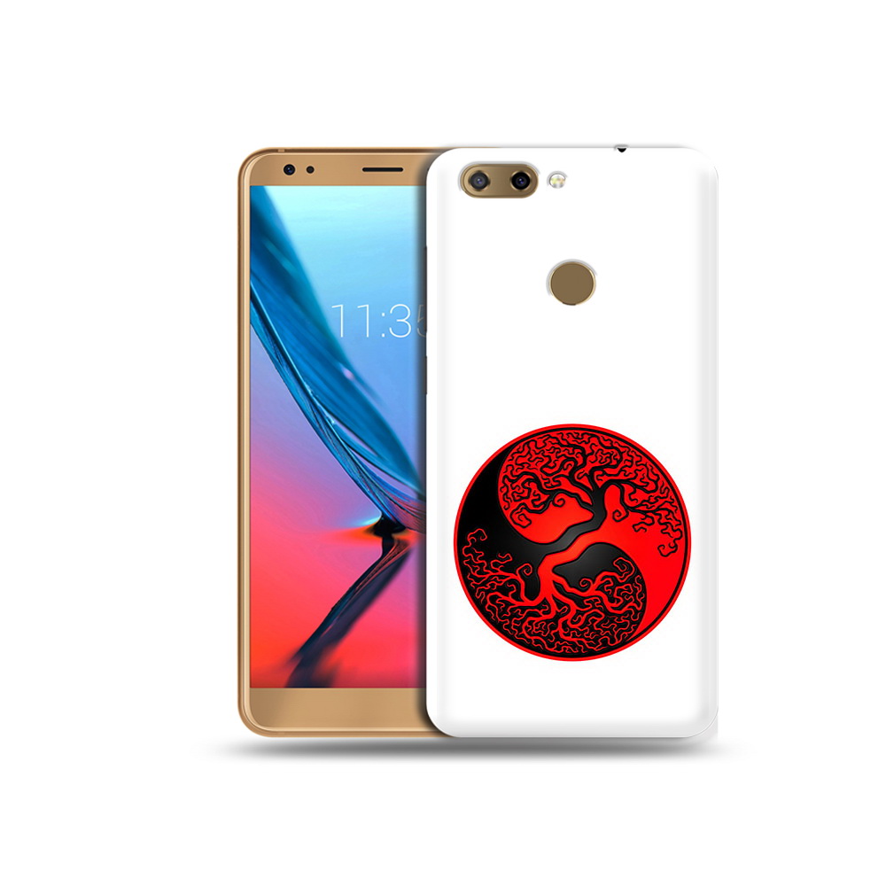 

Чехол MyPads Tocco для ZTE Blade V9 инь янь дерево (PT106427.464.379), Прозрачный, Tocco