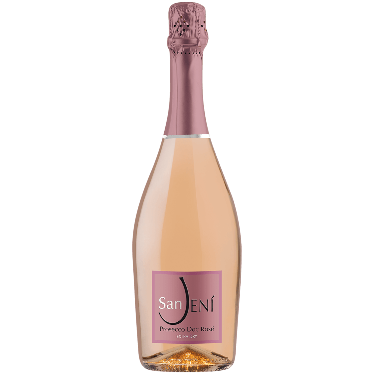 Prosecco брют розовое. San Jeni Просекко. Бруни Просекко Розе. San Jeni Prosecco Rose. Sandiliano шампанское.