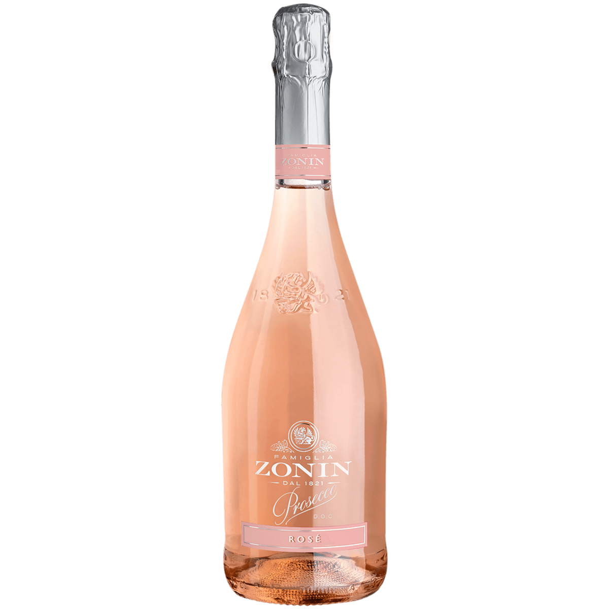 Вино игристое Zonin Prosecco розовое брют 0,75 л