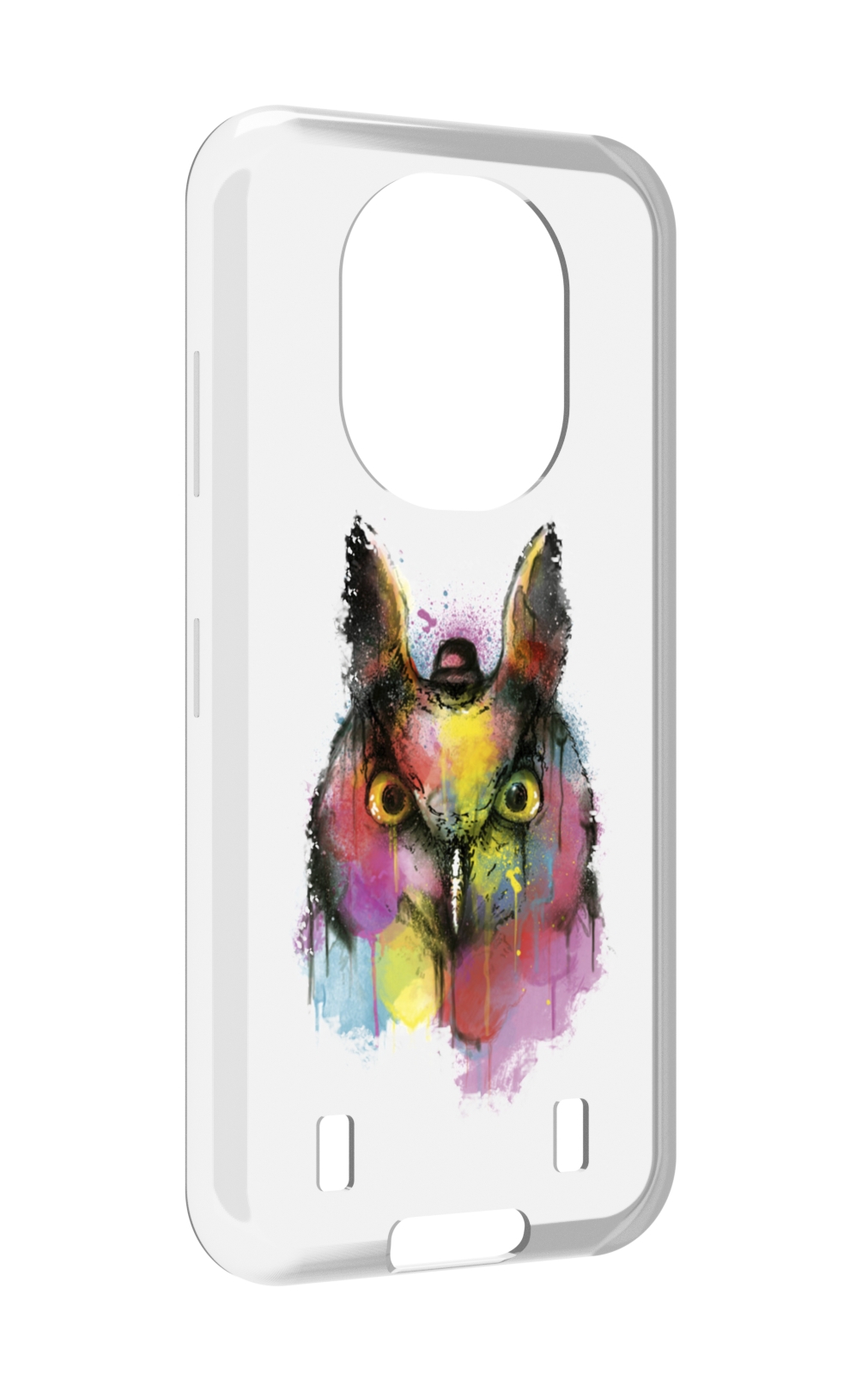 

Чехол MyPads Сова 2 для Oukitel WP16, Прозрачный, Tocco