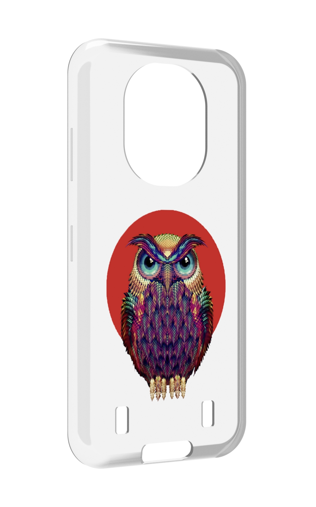 

Чехол MyPads Сова 3 для Oukitel WP16, Прозрачный, Tocco