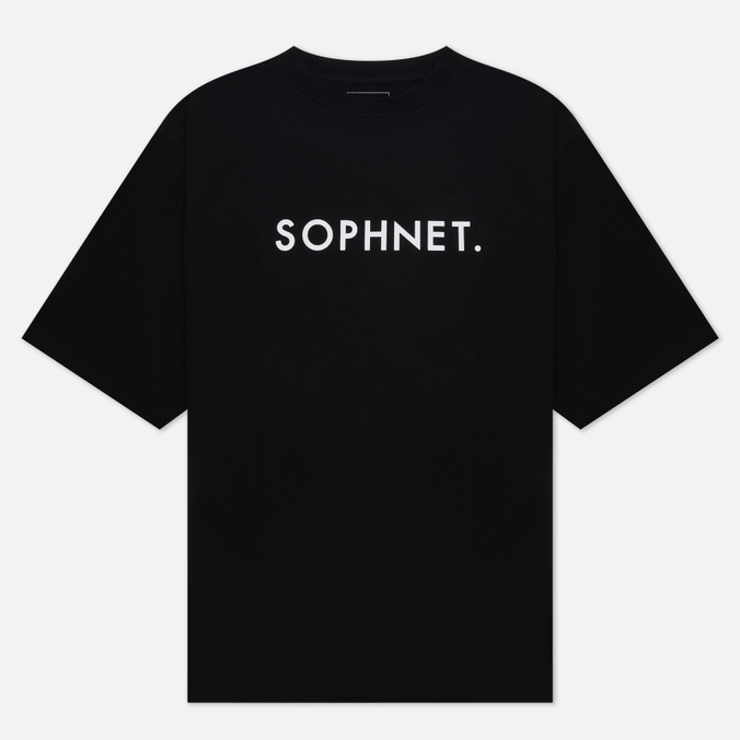 

Мужская футболка SOPHNET. Logo Baggy чёрный, Размер L, Logo Baggy