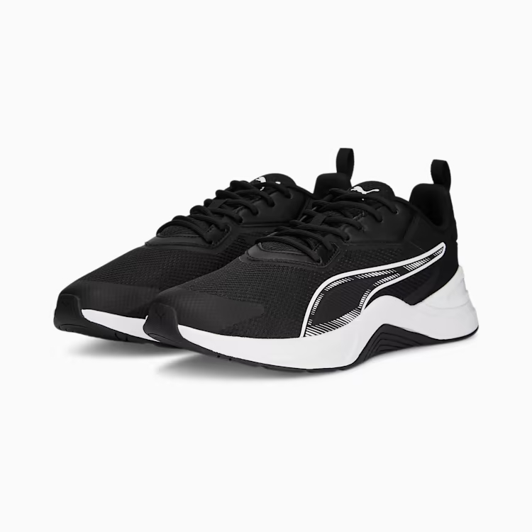 

Спортивные кроссовки унисекс PUMA Infusion 37789301 черные 42.5 RU, Черный, Infusion