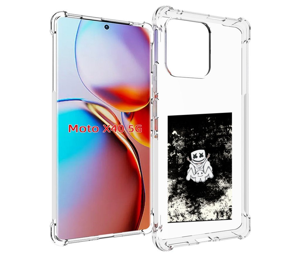 

Чехол MyPads маршмеллоу-френдс для Motorola Moto X40, Прозрачный, Tocco