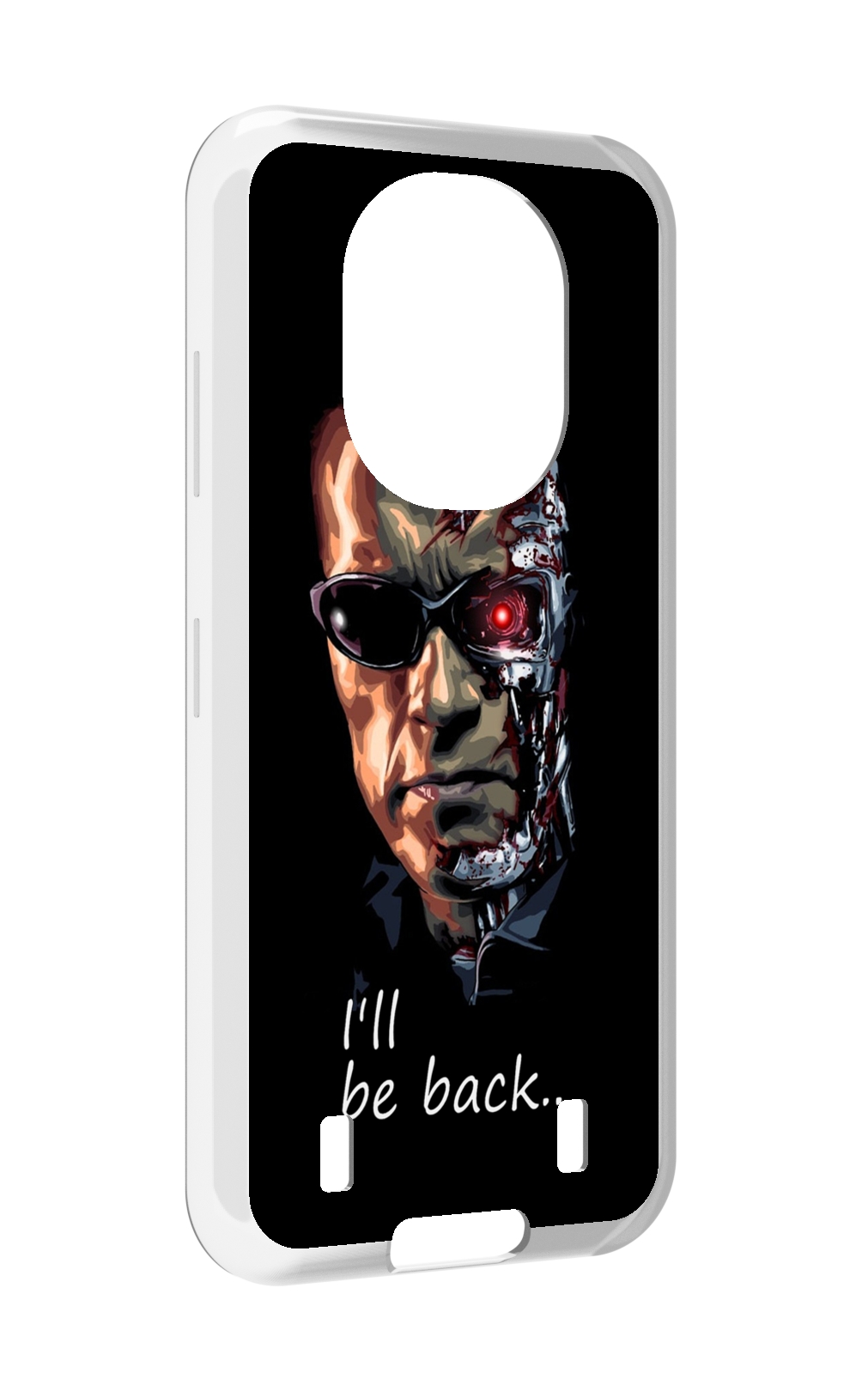 

Чехол MyPads Терминатор для Oukitel WP16, Прозрачный, Tocco