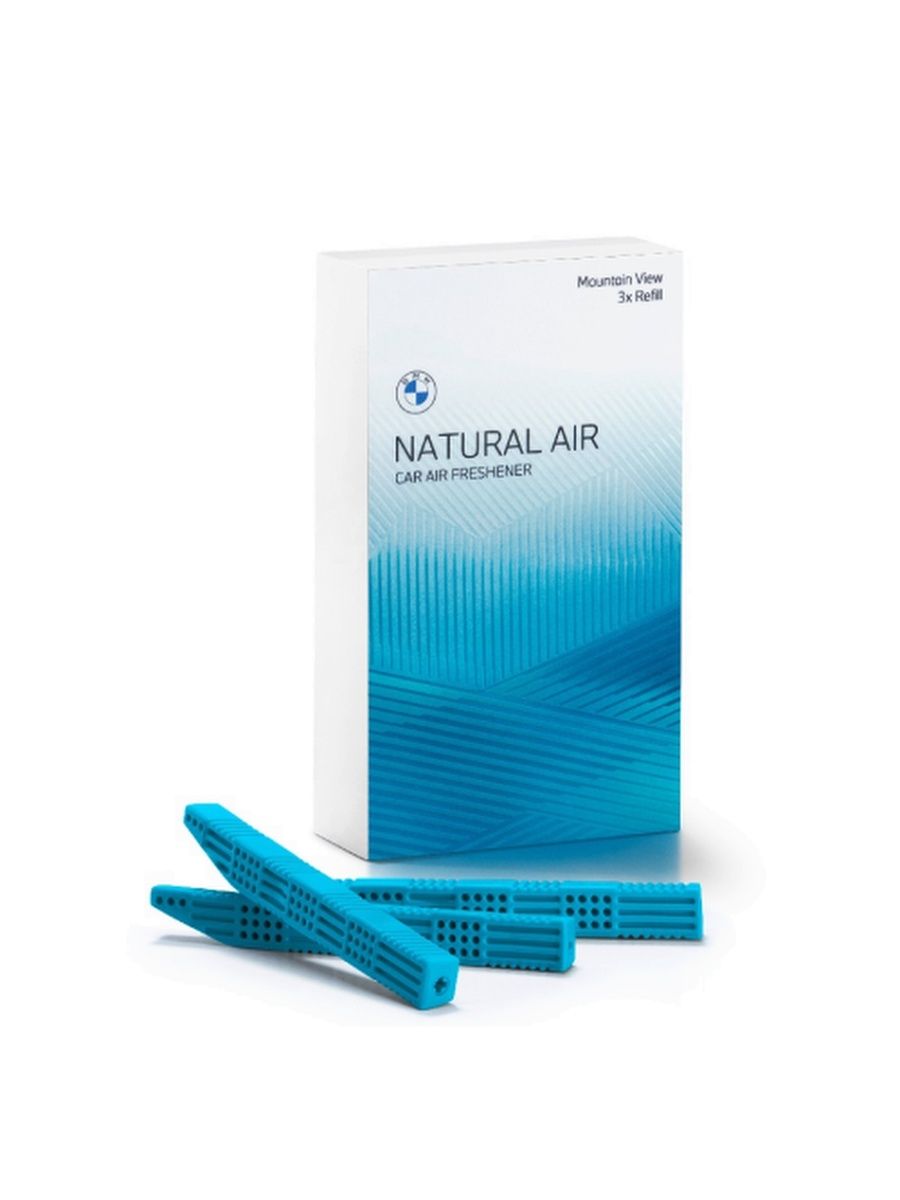 

Комплект ароматизаторов BMW Natural Air 2023 MOUNTAIN VIEW, Синий, air