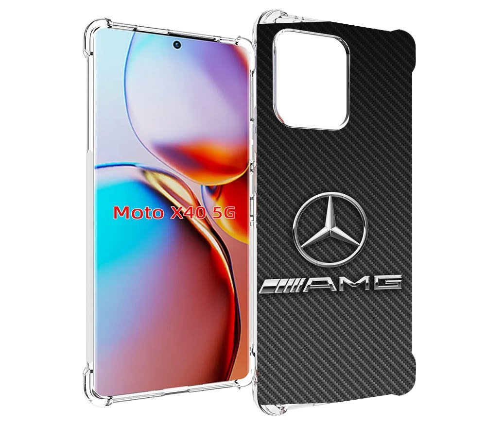 

Чехол MyPads мерседес амг мужской для Motorola Moto X40, Прозрачный, Tocco