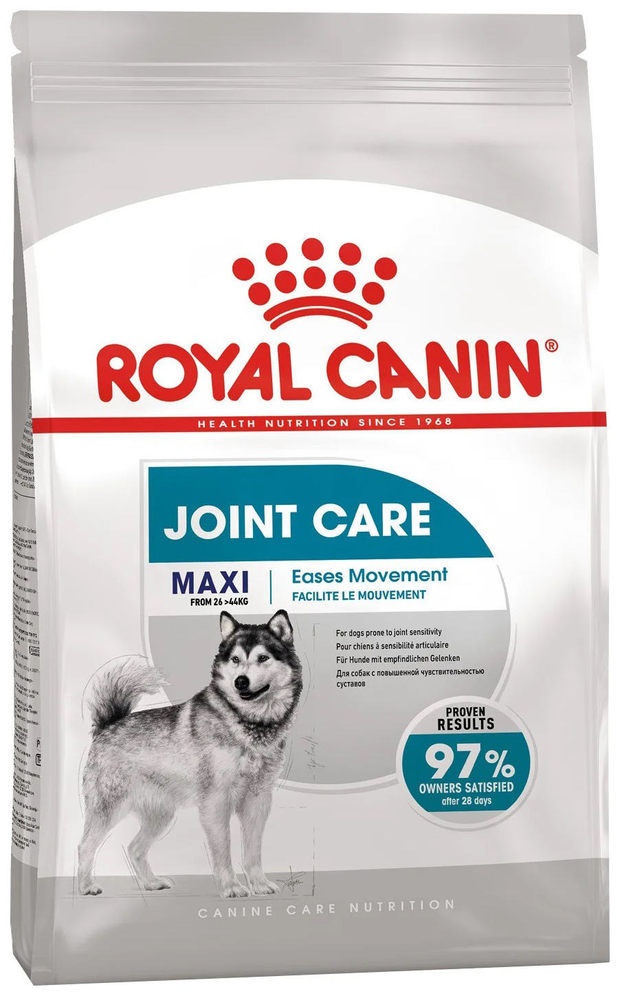 

Сухой корм для собак крупных пород Royal Canin Joint Care для суставов, 4 шт по 3 кг