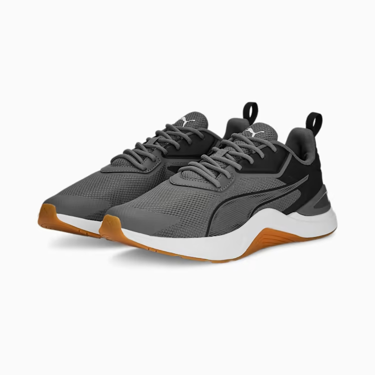 

Спортивные кроссовки унисекс PUMA Infusion 37789304 серые 45 RU, Серый, Infusion