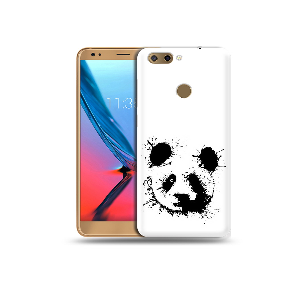 

Чехол MyPads Tocco для ZTE Blade V9 клякса-панда (PT106427.464.389), Прозрачный, Tocco