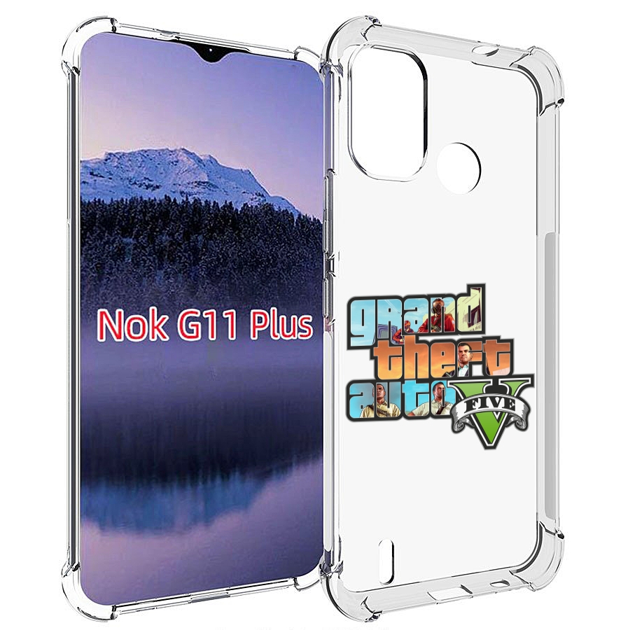 

Чехол MyPads ГТА для Nokia G11 Plus, Прозрачный, Tocco