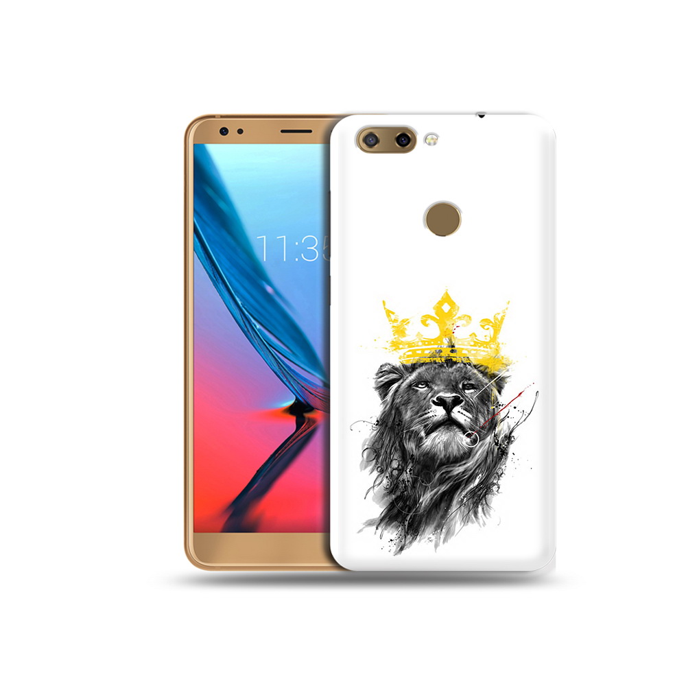 

Чехол MyPads Tocco для ZTE Blade V9 король-лев (PT106427.464.391), Прозрачный, Tocco