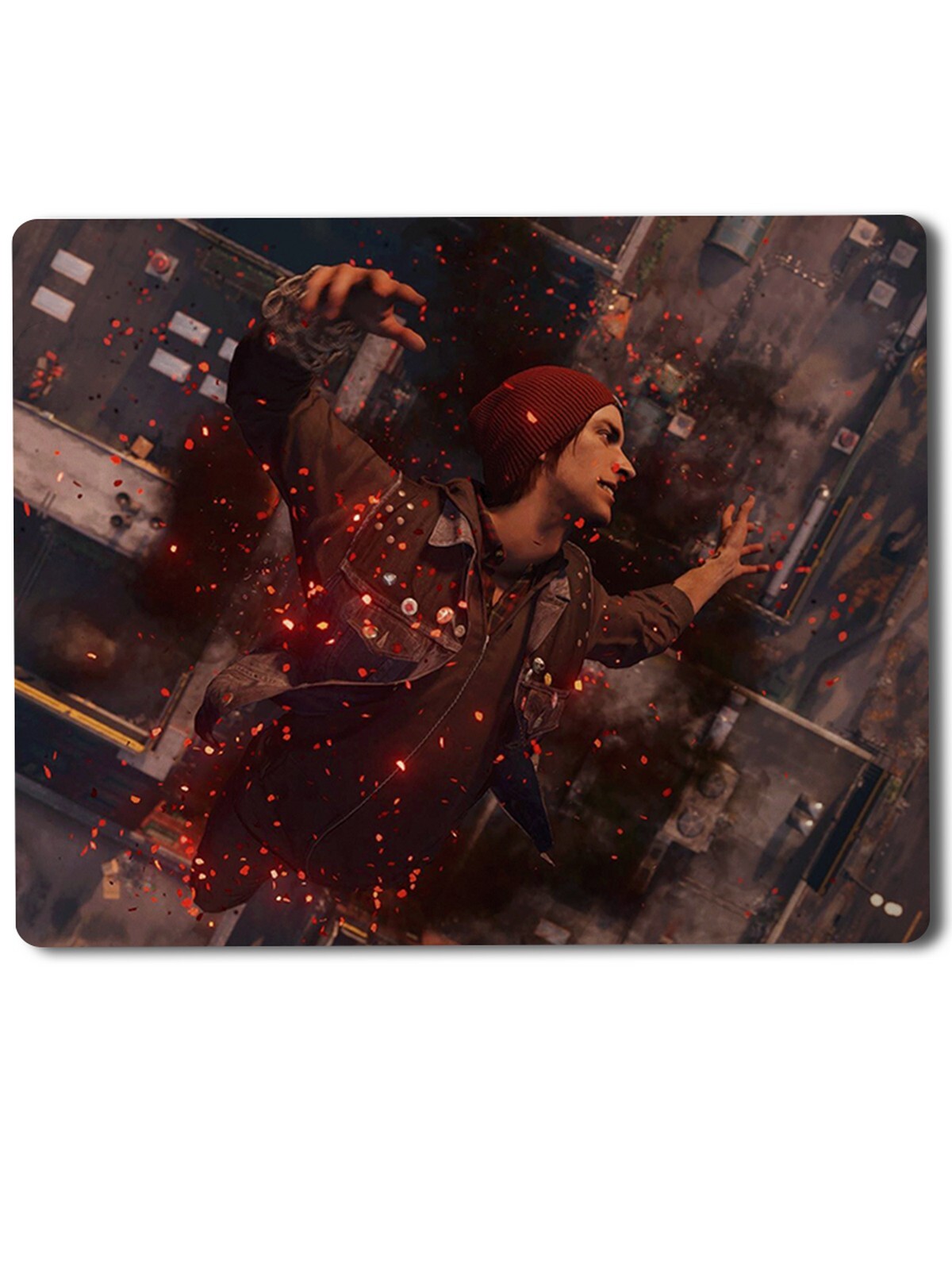 

Геймерский коврик InFamous 3, InFamous(инфеймос, second son, prototype, ps4, игра, персонаж, пейзаж)-3