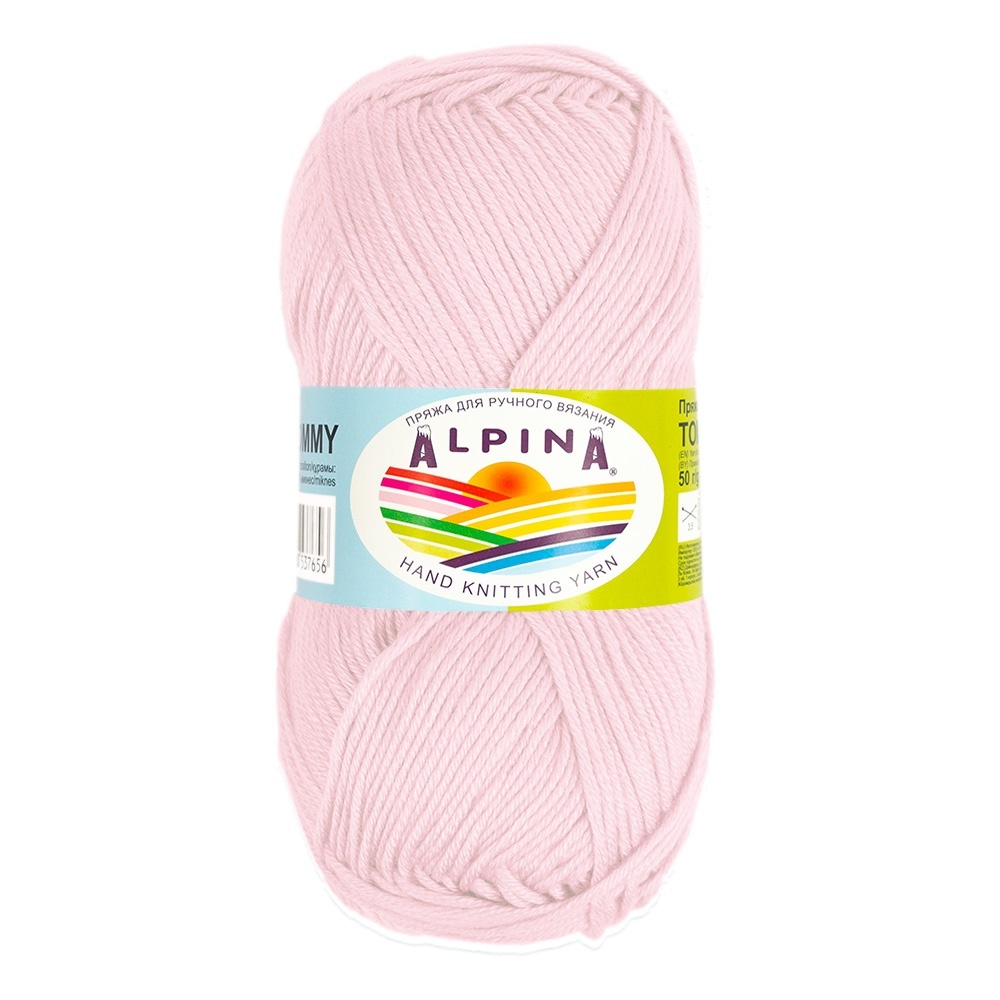 

Пряжа Alpina Tommy №011 бледный розовый, Tommy
